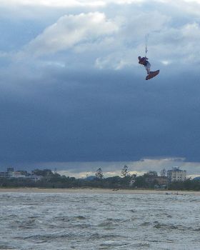 Kiteboarding