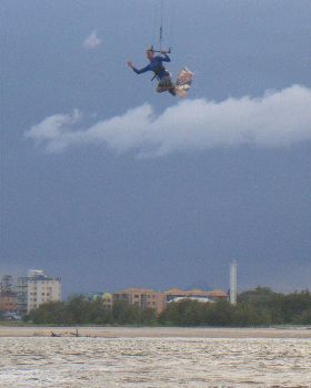 Kiteboarding