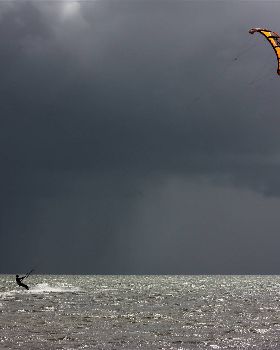 Kiteboarding