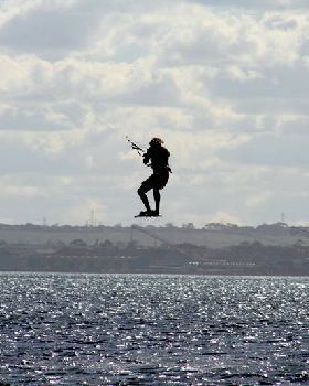 Kiteboarding