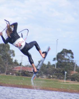 Kitesurfing