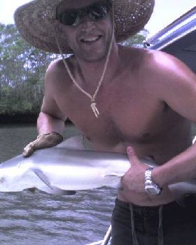 Baby Great White in the Pine