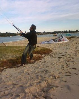 Beach jumping
