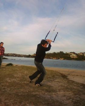 Beach jumping