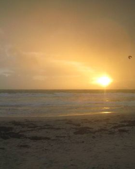 Winter goodness at sunset