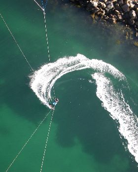 Kitesurfing