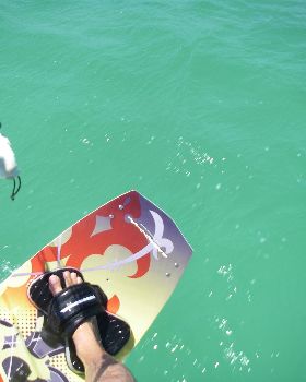 Kitesurfing