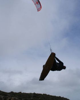 Awesome winter kiting