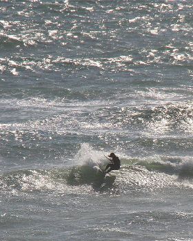Kitesurfing