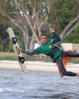 Kiteboarding
