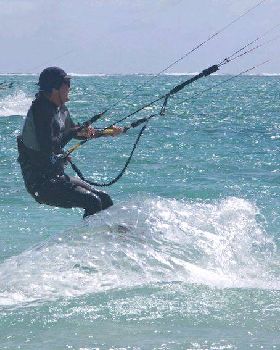 Kiteboarding