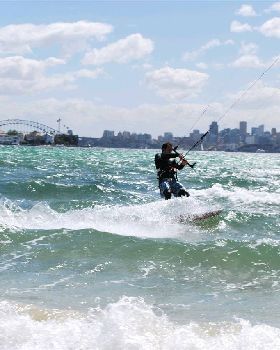 Kiteboarding