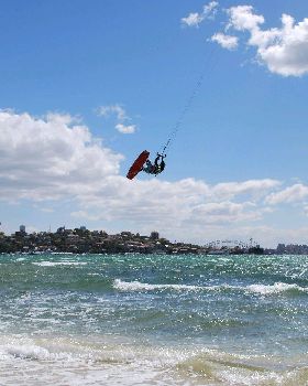 Kiteboarding