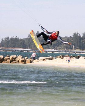 Kiteboarding