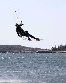 Kiteboarding