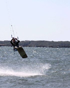 Kiteboarding