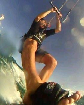 GoPro on Twintip