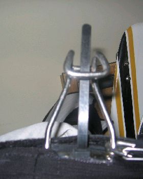Cable tie on spreader set-up