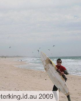 Just one of many tired Kiters.