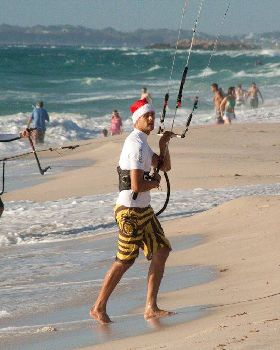 Christmas. Kitesurfing Style.....