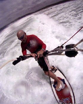 Getting past breaking waves