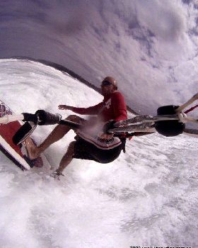 Getting past breaking waves