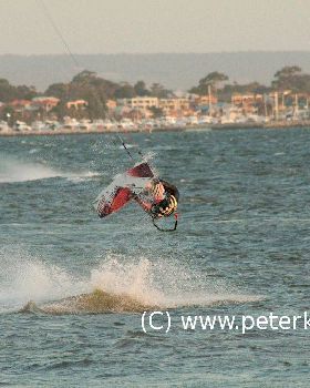 Kitesurfing