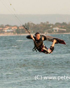 Kitesurfing
