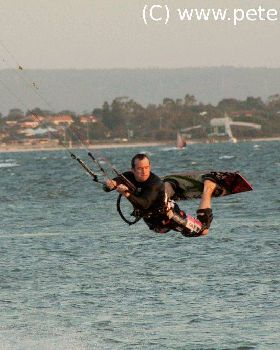 Kitesurfing