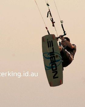 Kitesurfing