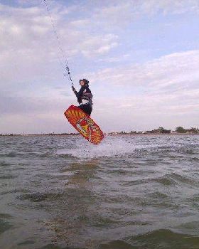 Kiteboarding
