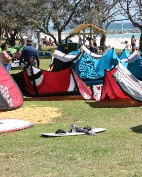 WAKSA Xmas Downwinder takeoff