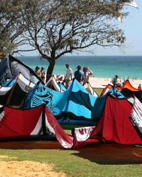 WAKSA Xmas Downwinder takeoff
