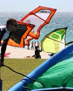WAKSA Xmas Downwinder takeoff