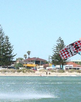Kitesurfing