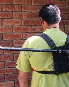 nerk back pack mount for the gopro wide angle