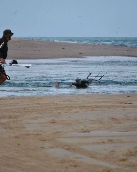 Kiteboarding