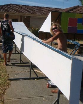 Preperation for 2010 Core slider jam