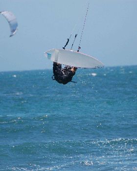 Kitesurfing