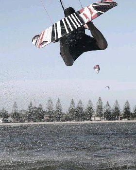 Kiteboarding