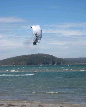 Kiteboarding