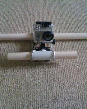 DIY gopro kite line mount v0.3