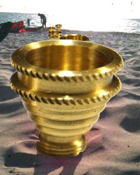 cones on the beach