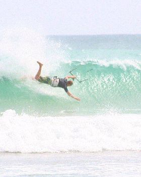 Kite Body Surfing