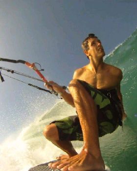 Kite pole cam