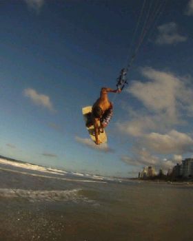 Kite pole cam
