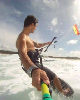 Kite pole cam