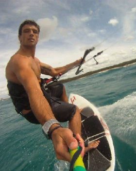 Kite pole cam