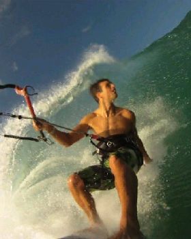 Kite pole cam