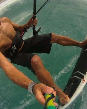 Kite pole cam